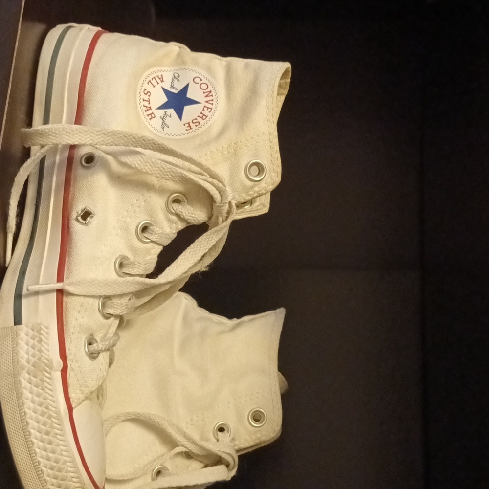 CONVERSE ALL STARS White High Tops